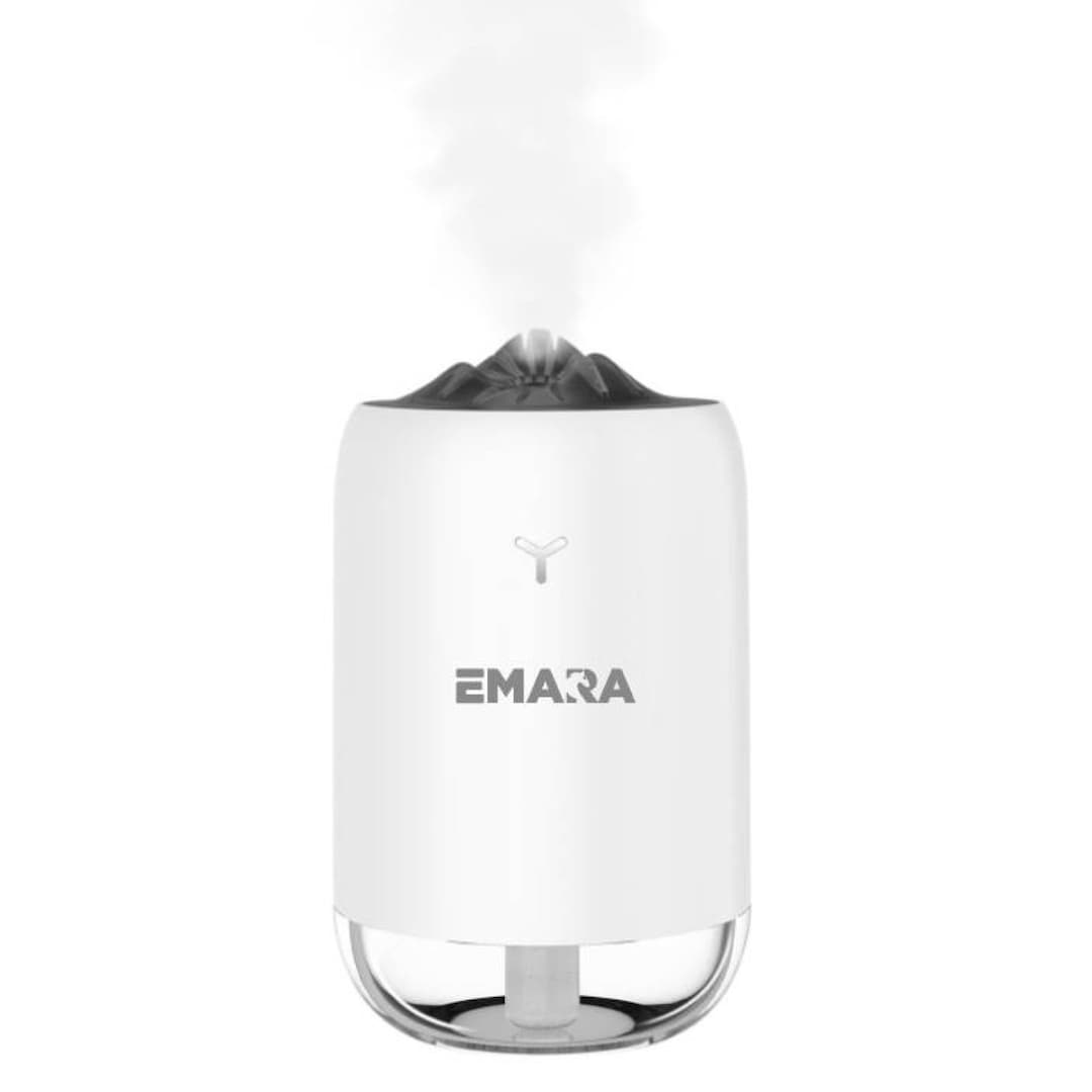 Emara Mini Diffuser for Essential Oils USB, LED Lights 260ml, Portable ...
