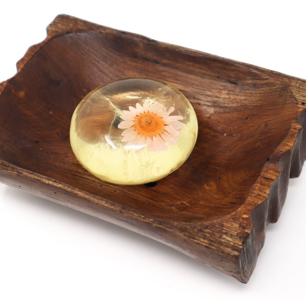 Hand Carved Teak Wood Soap Dish, Eco Friendly, High Quality, Natural Luxurious Soap Holder