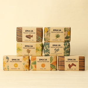 Essential Oil Soap Set – Natural Handmade Soaps, Variety Pack of 12