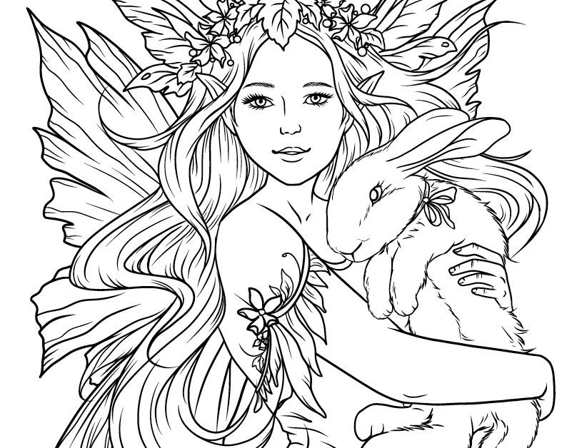 Colouring Heaven Fairies Special | Etsy
