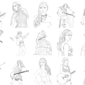 Colouring Heaven Collection Taylor (digital Download PDF) | World ...