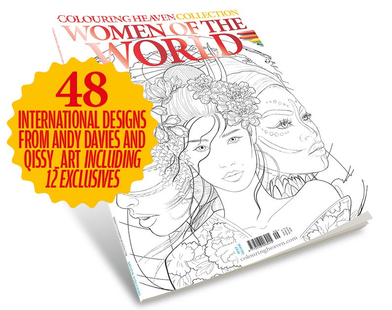 Colouring Heaven Collection Women of the World