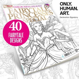 Colouring Heaven Fairytale Princesses Special | Fairytale Princess Colouring | Selina Fenech | Only Human Art