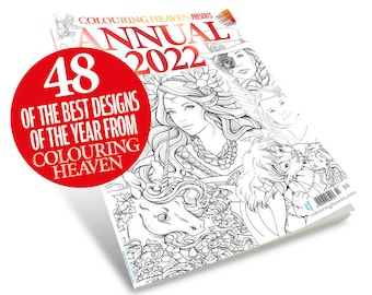 Colouring Heaven Presents Annual 2022 (Print Magazine) | BEST OF Colouring Heaven