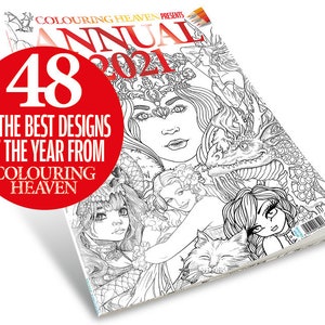 Colouring Heaven Presents Annual 2021 (Print Magazine) | BEST OF Colouring Heaven