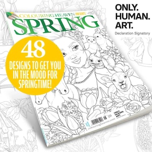 Colouring Heaven Presents Spring Floral & Animal Colouring Pages ...