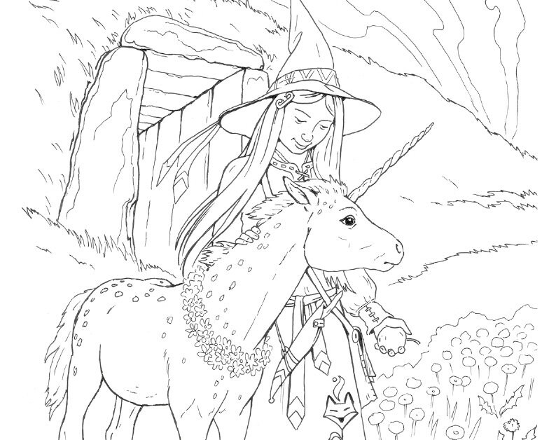 Colouring Heaven Wildwood Witches Special - Etsy