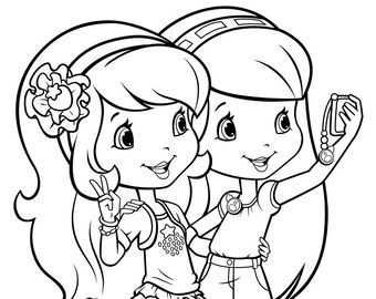 New issue: Colouring Heaven Collection Strawberry Shortcake ™