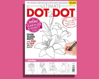 Ultimate Dot2Dot Issue 84 | Exotic Flowers, Sports Equipment, Summer Holidays and Pets | Dot to Dot Print Magazine