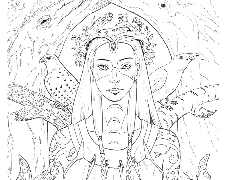 Colouring Heaven Wildwood Witches Special - Etsy