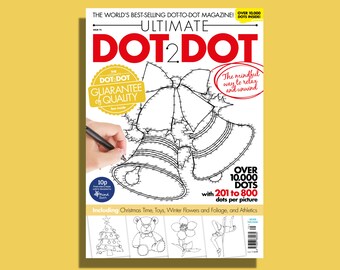 Ultimate Dot 2 Dot Issue 75 | Christmas Time, Toys, Winter Flowers and Foliage, and Athletics | Dot to Dot Print Magazine