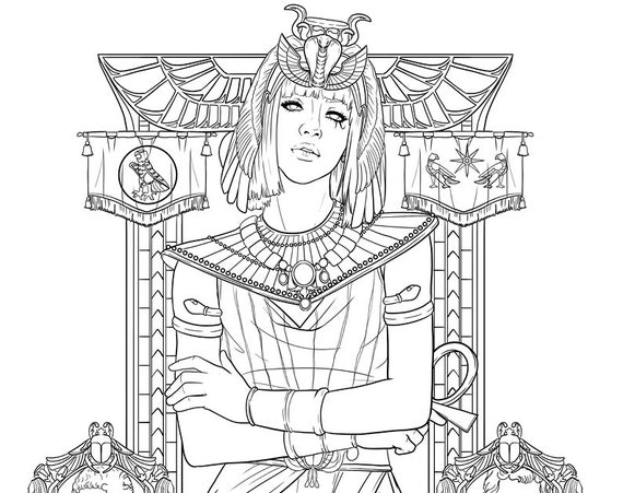天国の塗り絵コレクション 王と女王 (デジタルダウンロード PDF