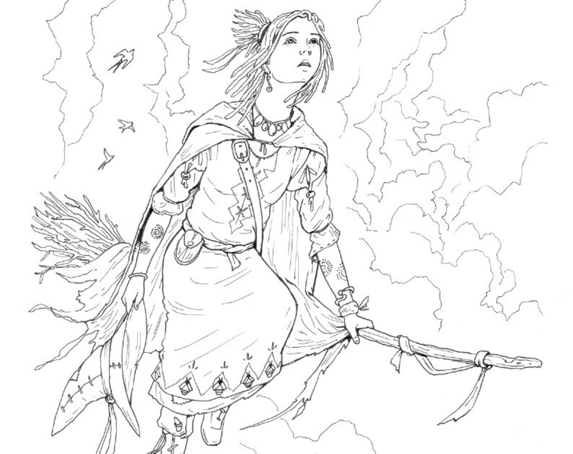 Colouring Heaven Wildwood Witches Special | Etsy