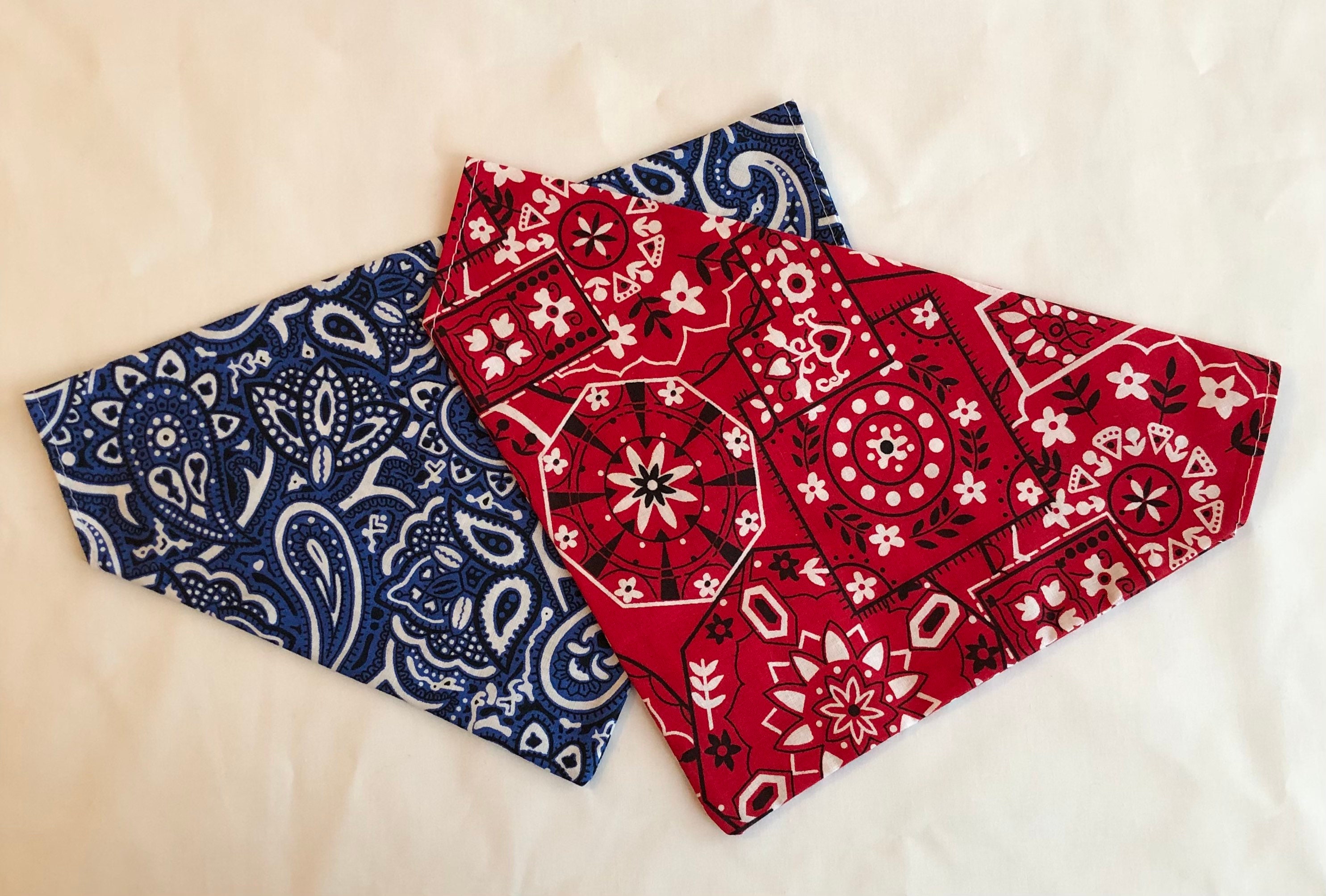 Traditional Bandanas OTC Bandanas Over the Collar Bandanas Etsy