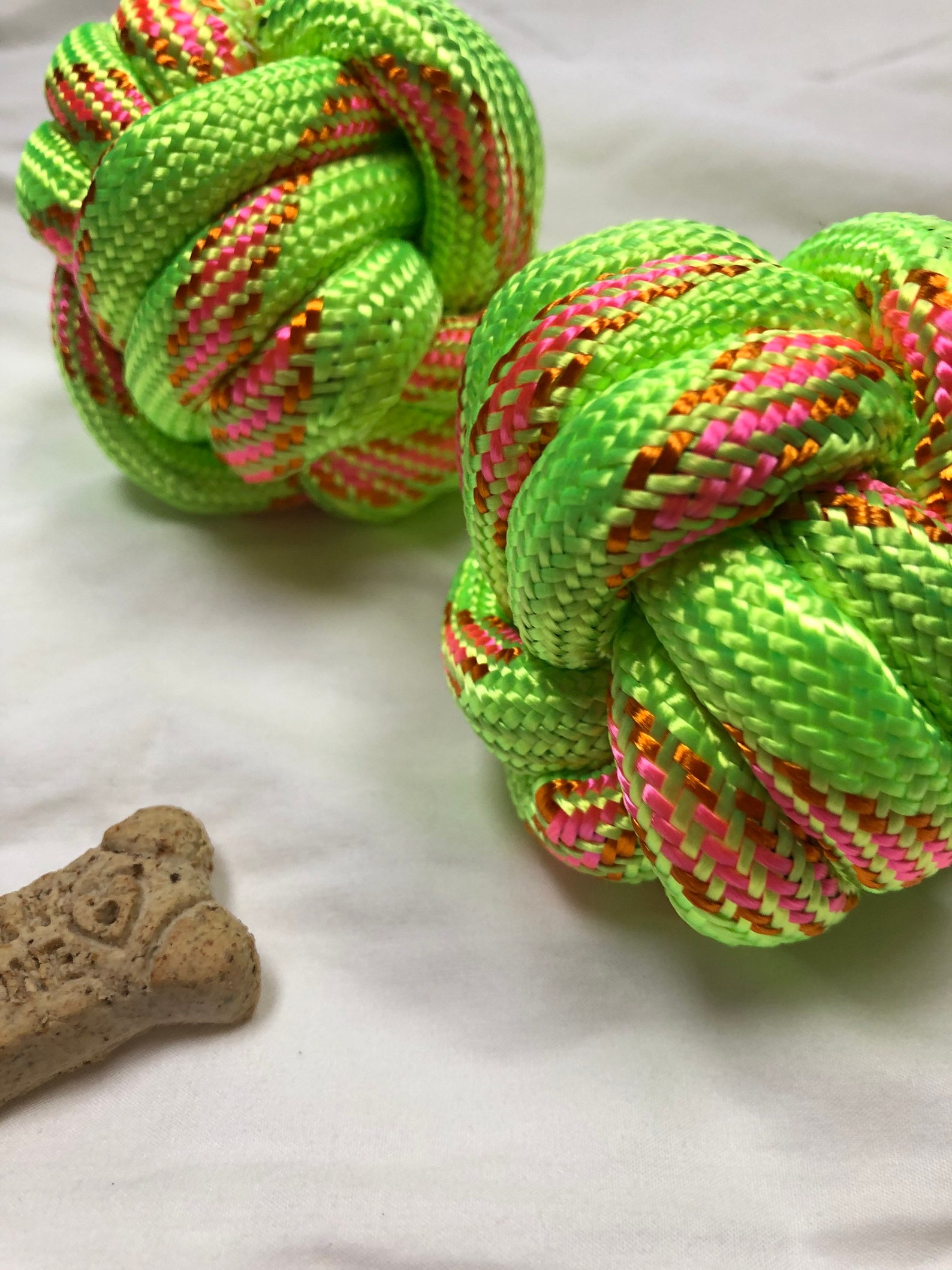 Rope Dog Toy Rope Ball Dog Boredom Breaker Pet Toy Tough Etsy