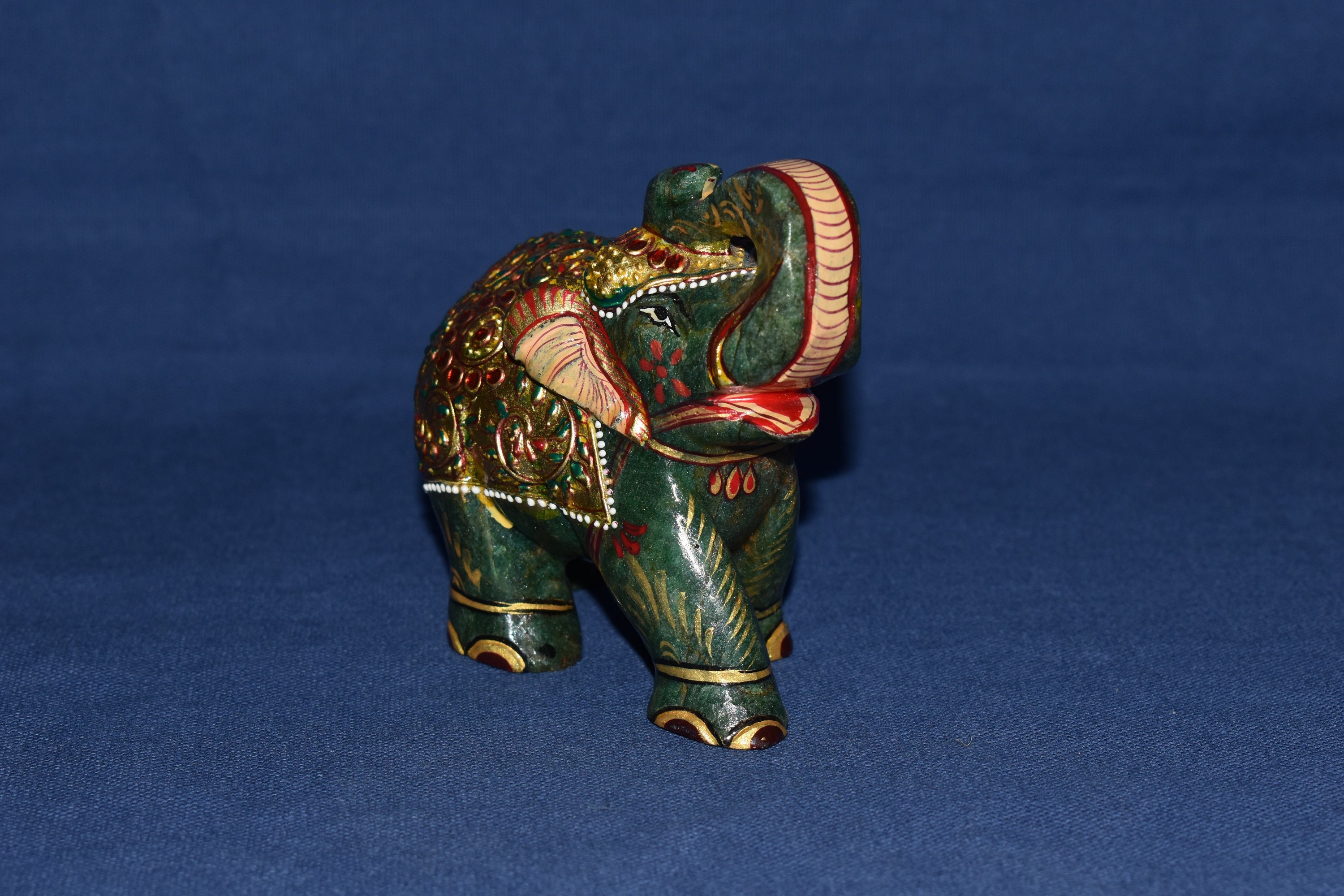 Dhokra Art Vintage Door Pull Elephant Figure Brass Door -  Norway