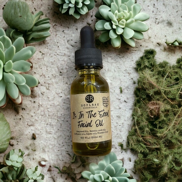 Hemp Facial Oil / Natural Face Oil / Organic Face Oil