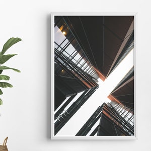 Sharp Buildings NYC, Architecture Urban, NYC Cityscape, Skyscrapers Print, Wall Art Decor, Manhattan Print, Architecture Print, Travel Print