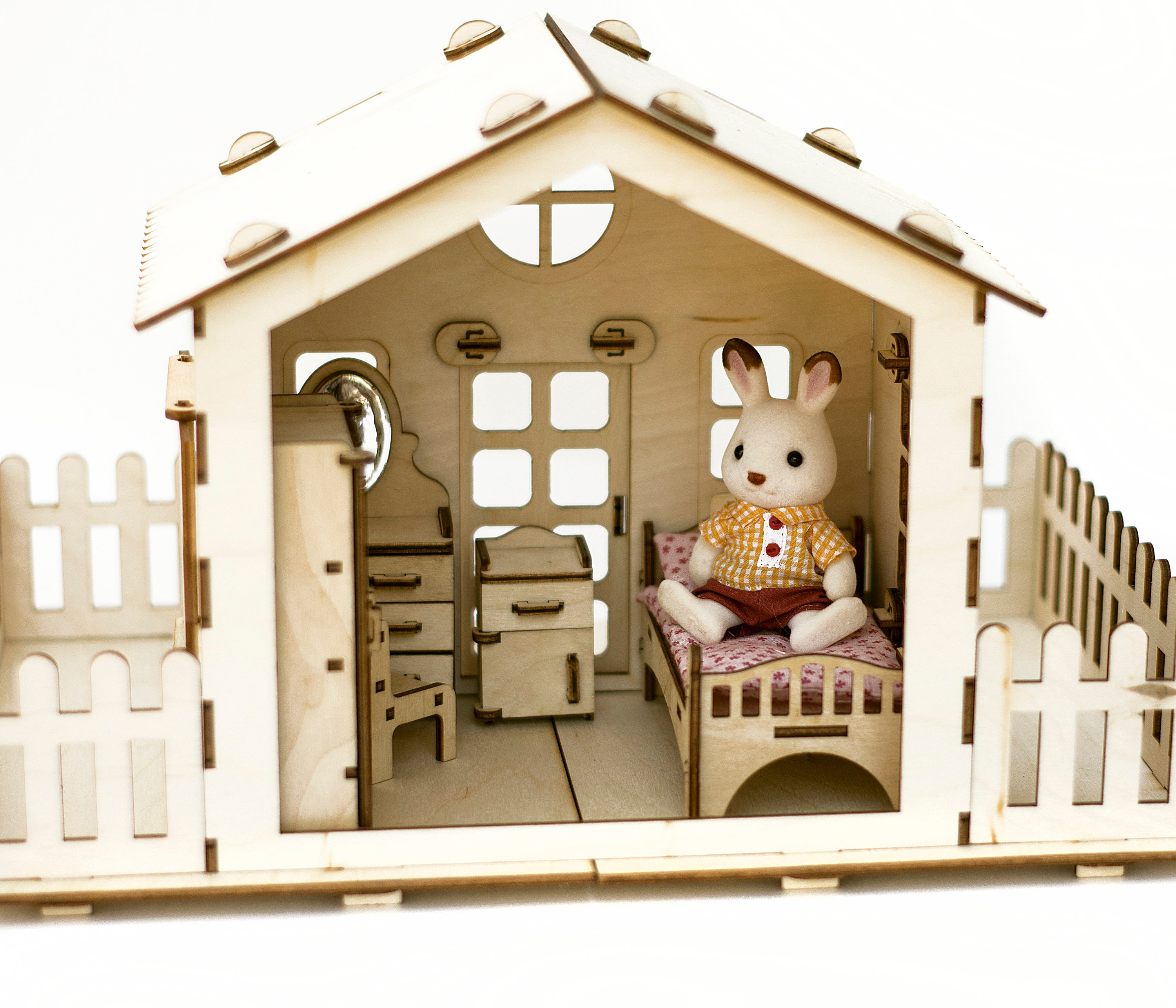 Dollhouse miniature house for dolls village house Victorian Etsy