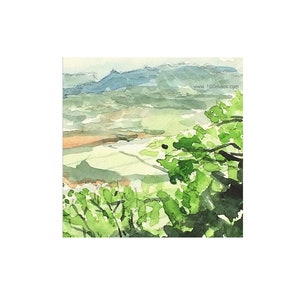 Cézanne / Provence- Sainte-Victoire from the Baudino refuge, detail - Collection "Details", Copies signed and numbered