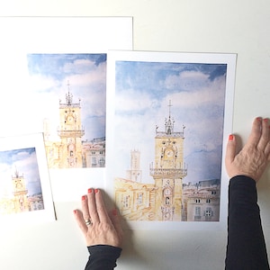 PROVENCE - Clock Tower, Aix-en-Provence - Collection &quot;Les Clochers d&#39;Aix&quot;, Signed and numbered copies