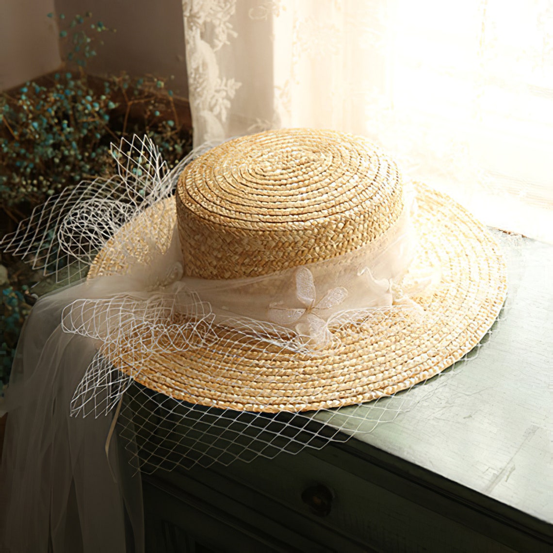 Wedding Bride Decorative Hat/Seaside Vacation Etsy