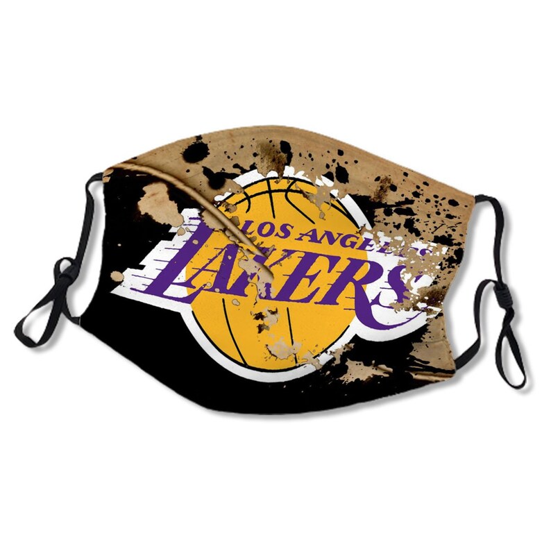 Lakers Face Mask Holidays 3 Layer Face MaskAdjustable | Etsy