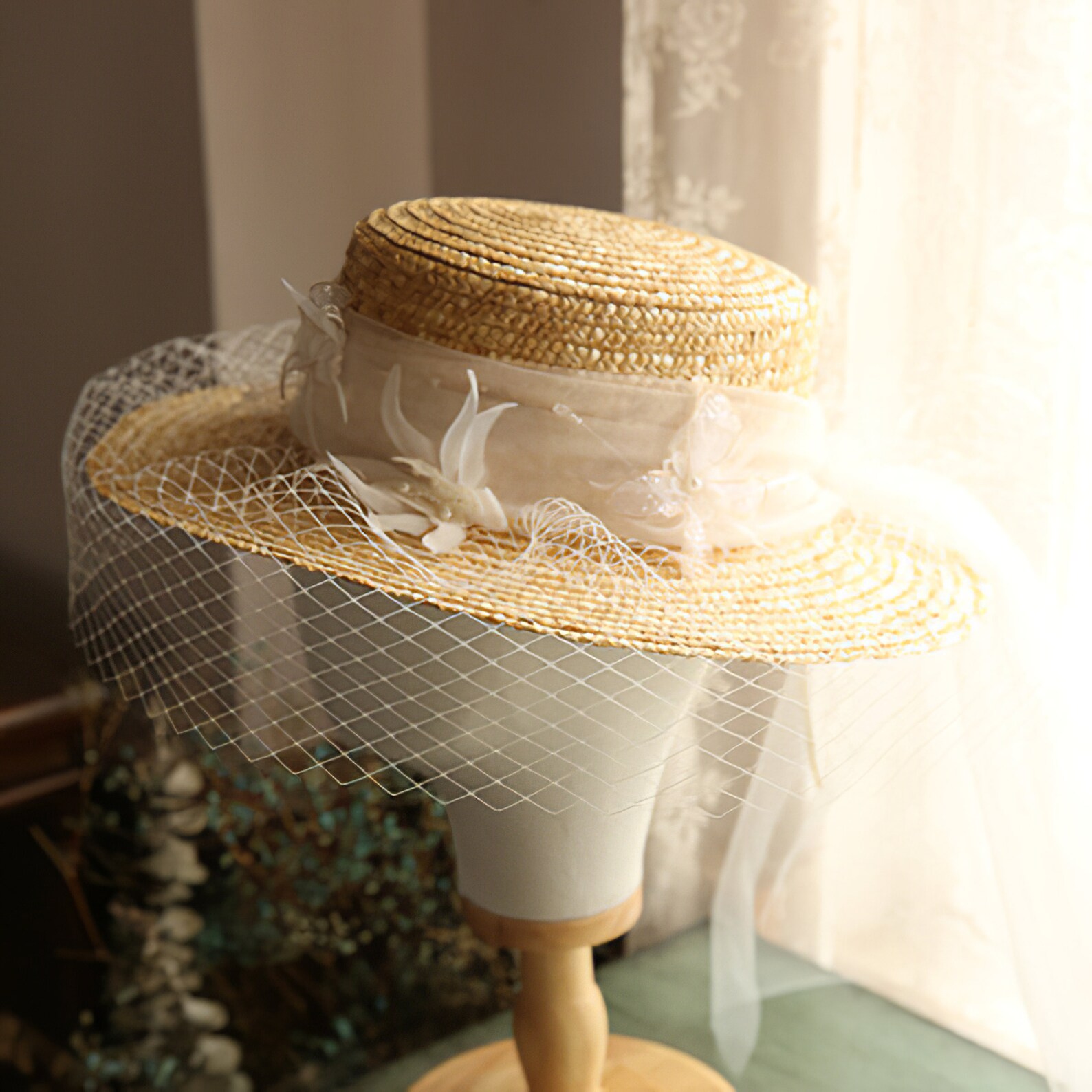 Wedding Bride Decorative Hat/Seaside Vacation Etsy