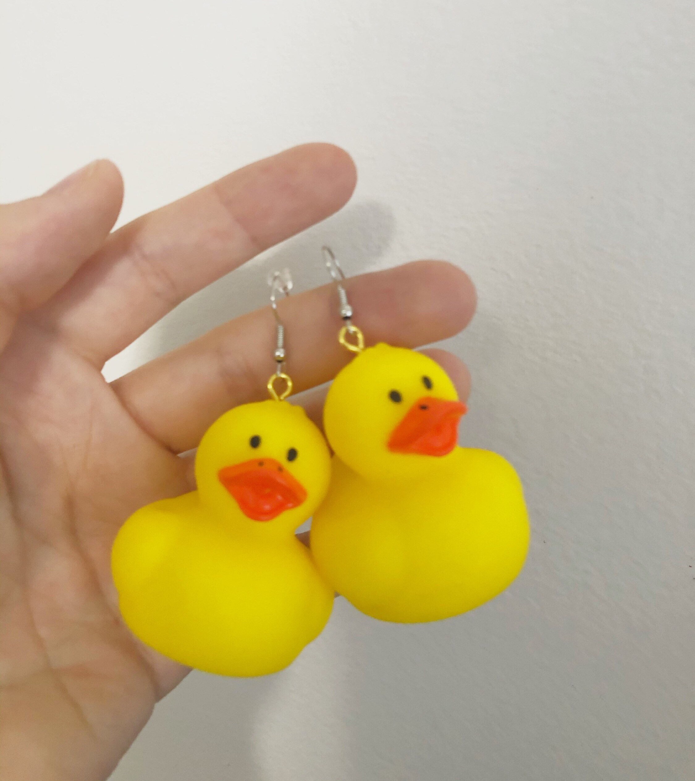 Rubber Duck Earrings Etsy
