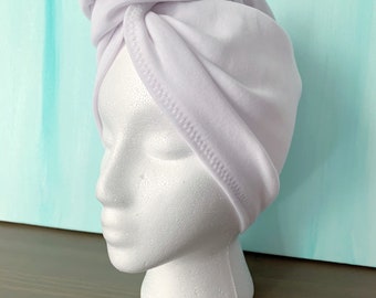 Solid Color Hair Plop Towel, Turban Style T-shirt Towel, Defrizz Hair Curly Hair, Cotton Hair Towel for Healthy Hair