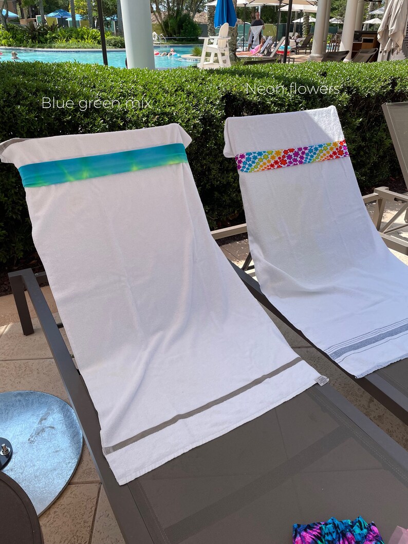 Lounge Chair Towel Holder Pool Chair Towel Holder Towel Etsy