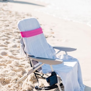 Lounge Chair Towel Holder, Pool Chair Towel Holder, Secure your Towel and Reserve your Beach Chair