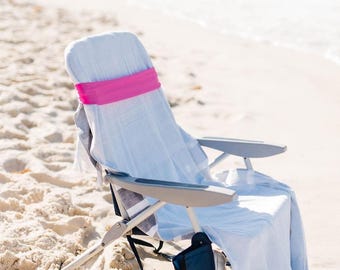 Lounge Chair Towel Holder, Pool Chair Towel Holder, Secure your Towel and Reserve your Beach Chair