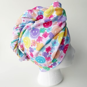 Handmade Cotton Hair Towel for Curly Hair: Anti-Frizz Plop
