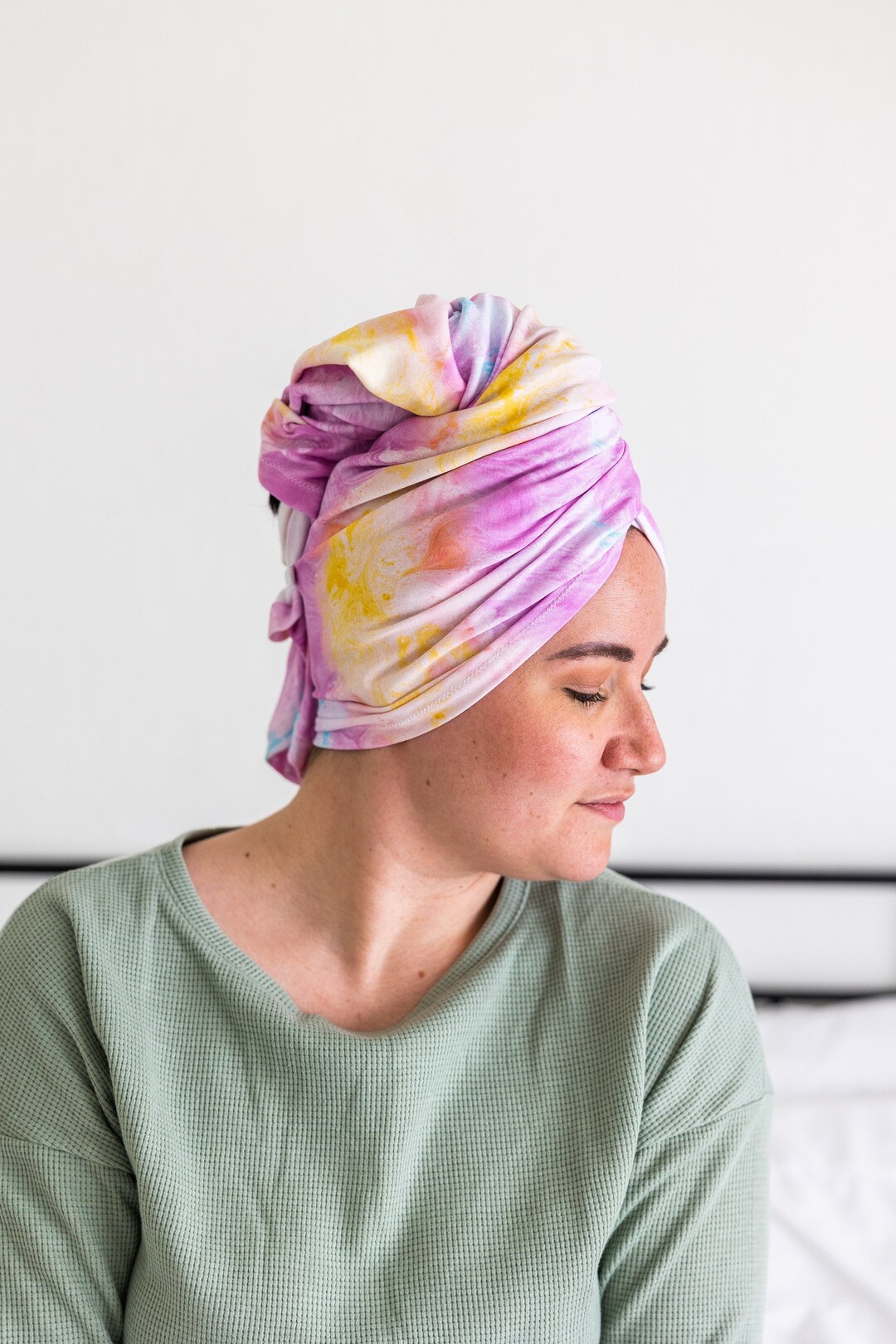 OUTLET Hair Plop Towel, Tshirt Towel, Cotton Towel, Defrizz Hair Plop