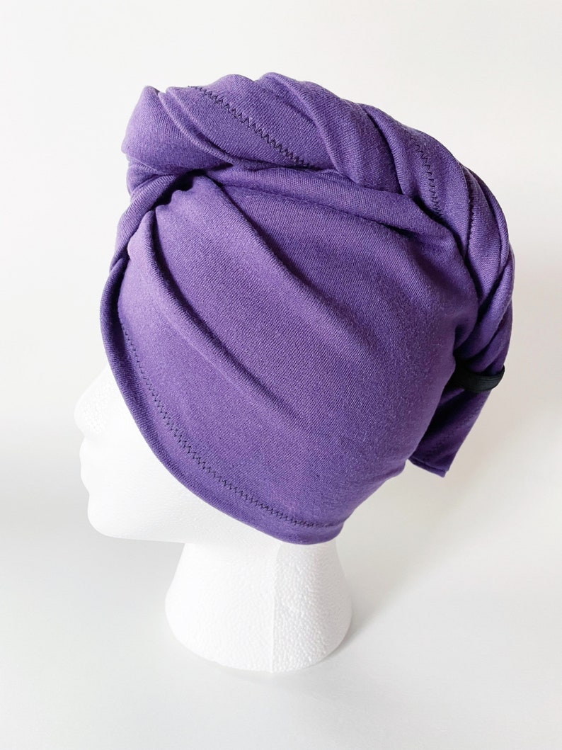 Solid Color Hair Plop Towel Turban Style Tshirt Towel Etsy