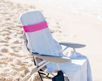 Lounge Chair Towel Holder, Pool Chair Towel Holder, Secure your Towel and Reserve your Beach Chair