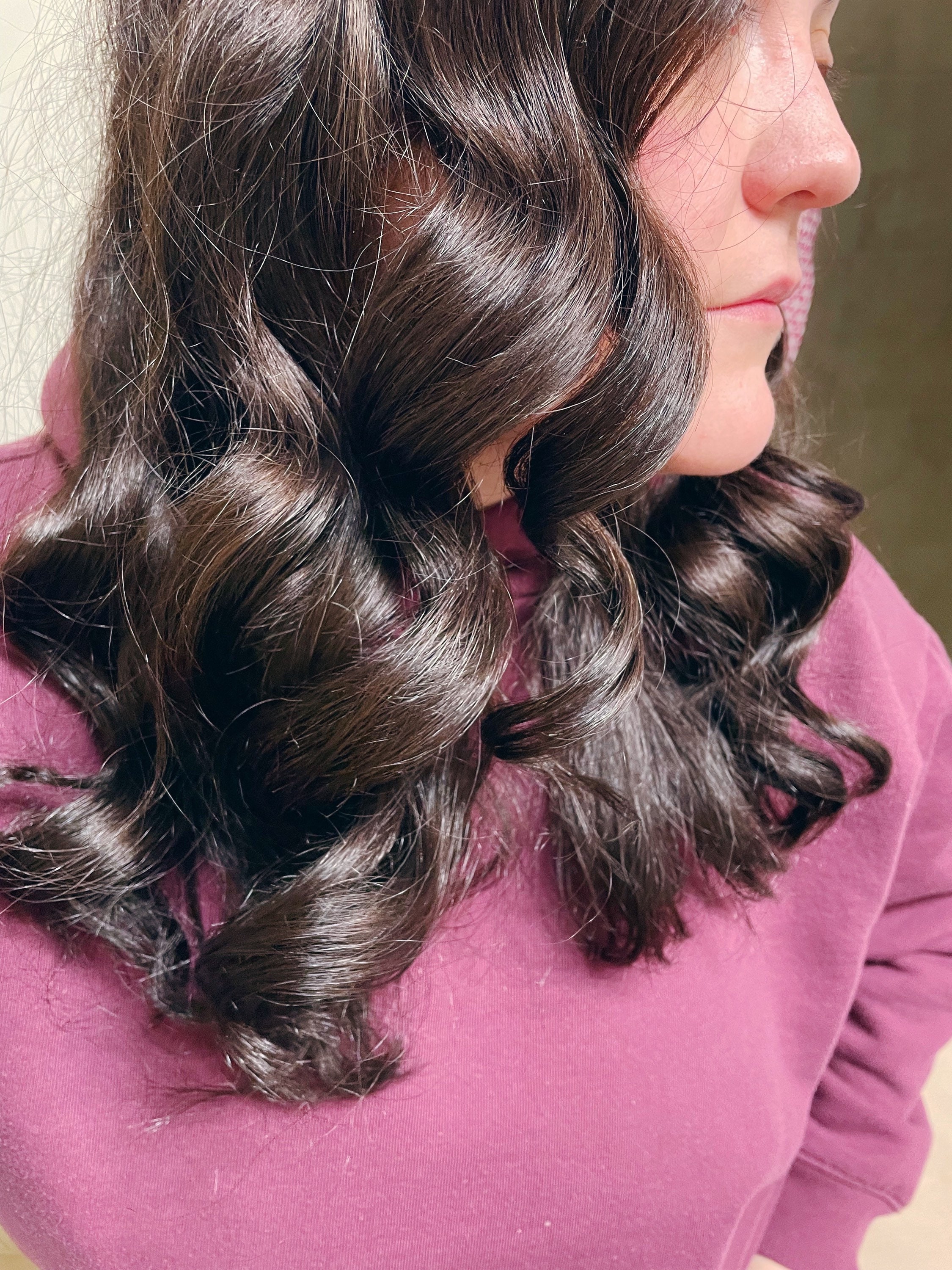 Robe Curls Heatless Curls Robe Curl Band With Elastic Robe Etsy