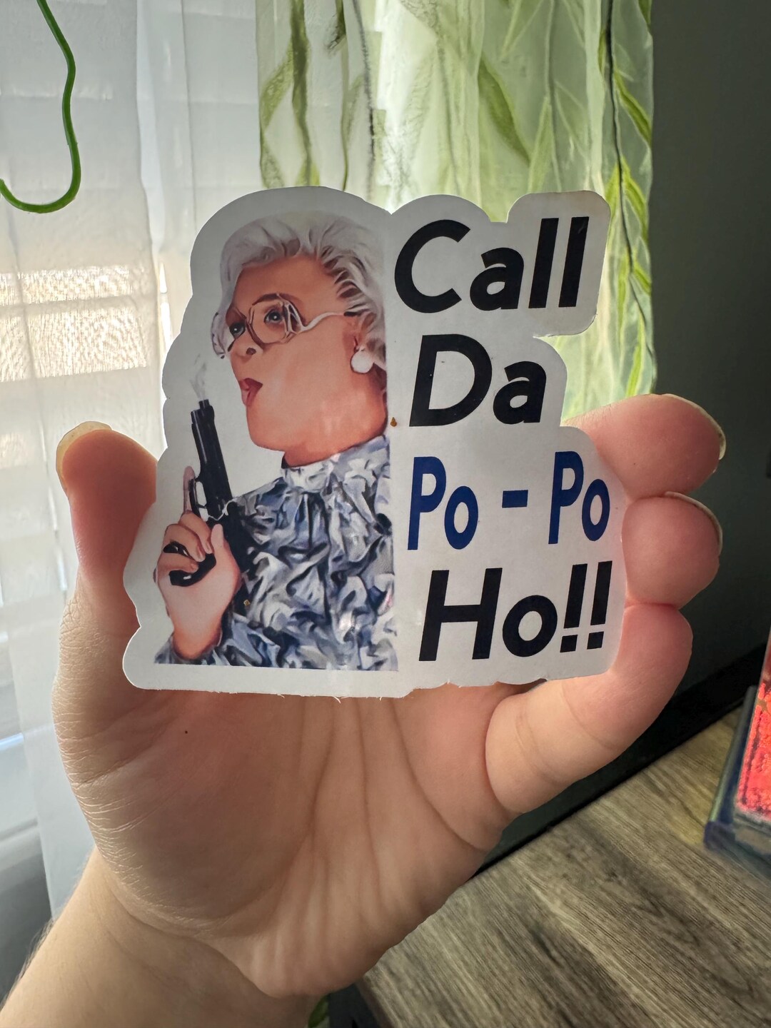 Madea Sticker Madea-call Da Po-po Ho! - Movie Quote Sticker - Etsy