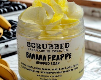 Banana Frappe Whipped Soap
