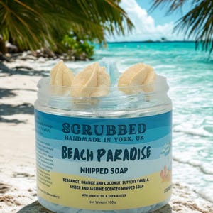 Beach Paradise Whipped Soap