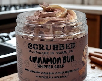 Cinnamon Bun Whipped Soap