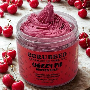 Cherry Pie Whipped Soap