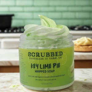 Key Lime Pie Whipped Soap