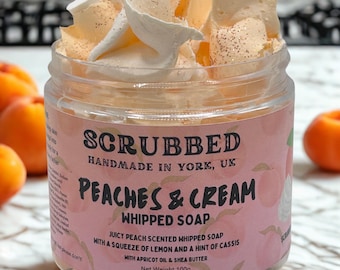 Peaches & Cream Whipped Soap