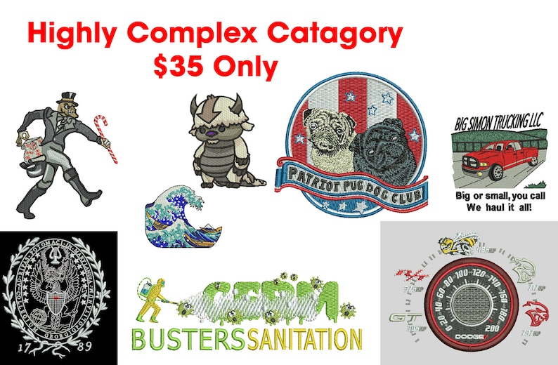 Embroidery Digitizing Flat Rate Logo Digitizing 3D Puff Etsy