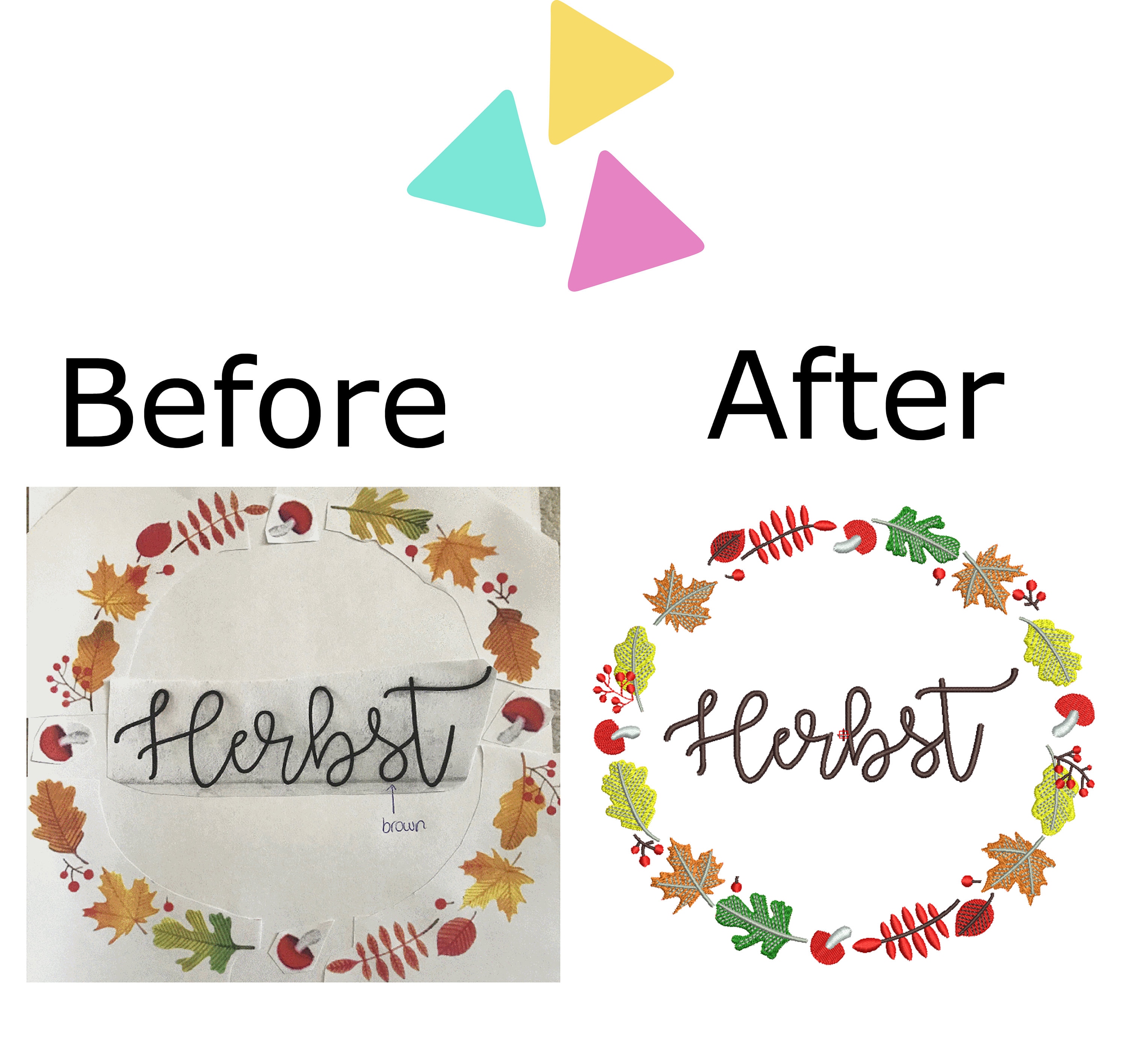 Custom Embroidery Digitizing Logo Digitizing Embroidery Etsy Australia