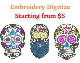 Embroidery Digitizing Service: Custom Logo, Patch Design