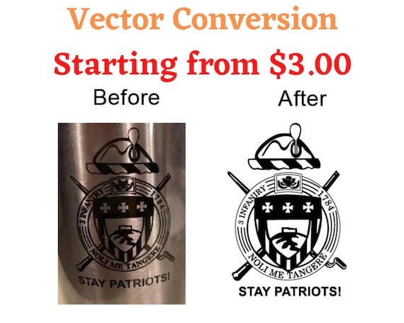 Custom Image to Vector: Logo Conversion, SVG File