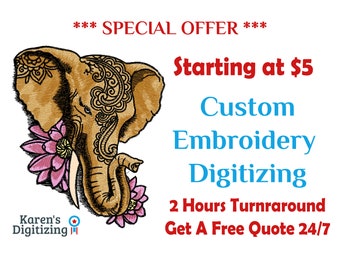 Custom Embroidery Digitizing, Logo Digitizing, Embroidery Digitizing Service, Image Digitizing Embroidery, Custom Digitize, AppliqueDigitize